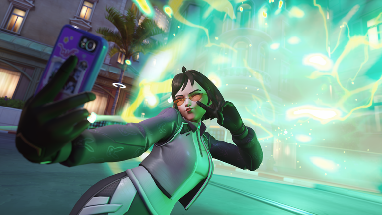 Show Us Your Best D.Va Play and You Could Win a Porsche x Overwatch 2 Xbox Series X